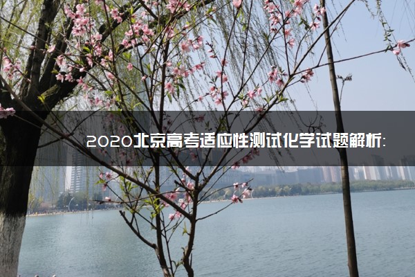 2020北京高考适应性测试化学试题解析：考题六大特点