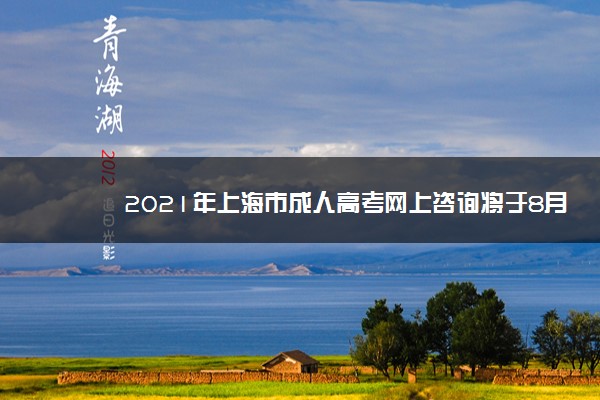2021年上海市成人高考网上咨询将于8月29日举行