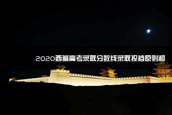 2020西藏高考录取分数线录取投档原则和办法