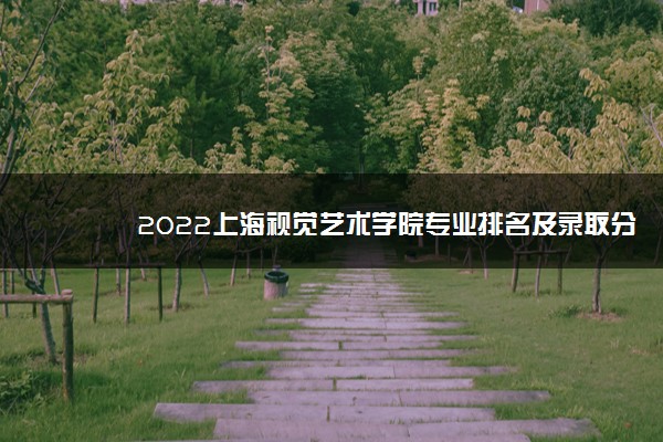 2022上海视觉艺术学院专业排名及录取分数线
