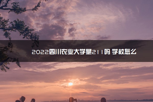 2022四川农业大学是211吗 学校怎么样