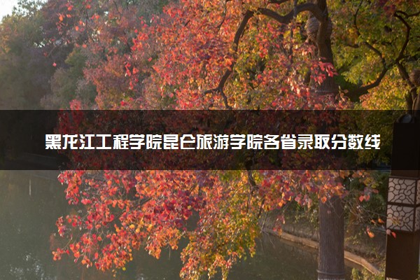 黑龙江工程学院昆仑旅游学院各省录取分数线及位次 投档最低分是多少(2024年高考参考)