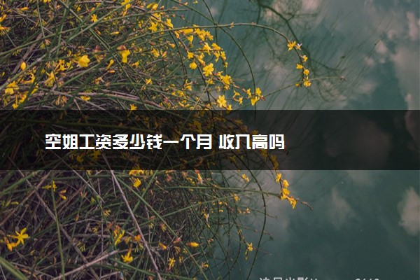 空姐工资多少钱一个月 收入高吗