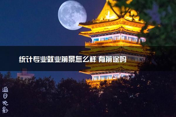 统计专业就业前景怎么样 有前途吗