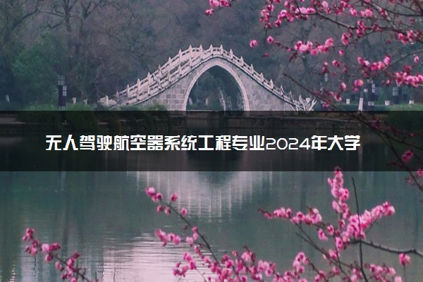无人驾驶航空器系统工程专业2024年大学排名 最好的大学排行榜