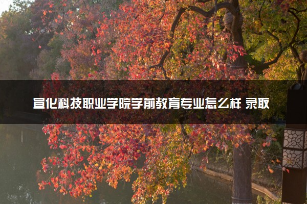 宣化科技职业学院学前教育专业怎么样 录取分数线多少