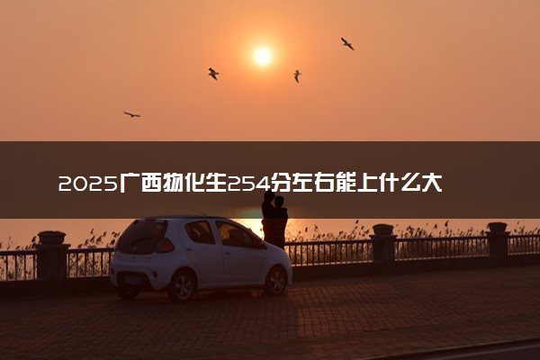 2025广西物化生254分左右能上什么大学 可以报考的院校名单