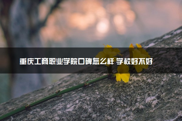重庆工商职业学院口碑怎么样 学校好不好