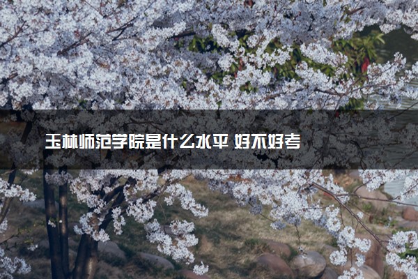 玉林师范学院是什么水平 好不好考