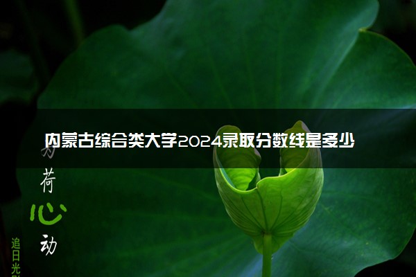 内蒙古综合类大学2024录取分数线是多少 什么学校好