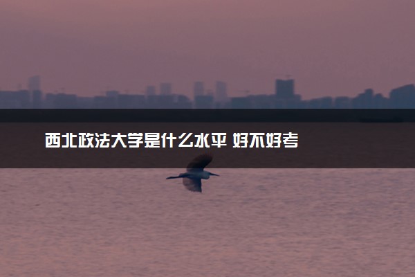 西北政法大学是什么水平 好不好考