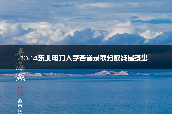 2024东北电力大学各省录取分数线是多少 最低分及位次
