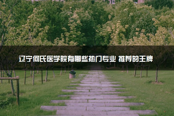 辽宁何氏医学院有哪些热门专业 推荐的王牌专业