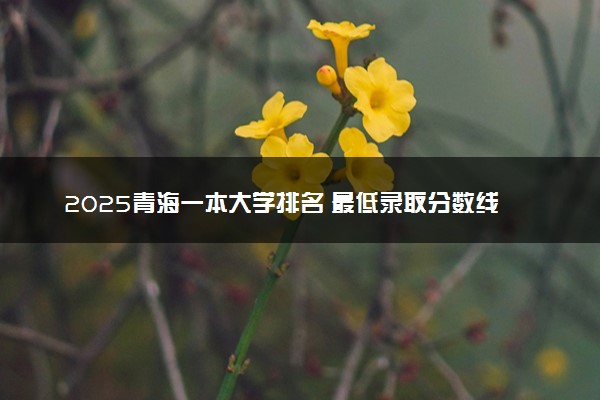2025青海一本大学排名 最低录取分数线是多少