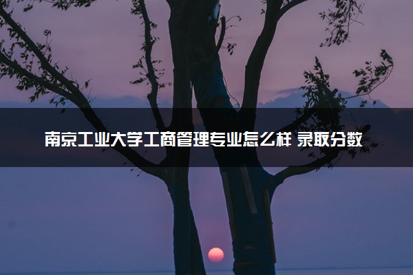 南京工业大学工商管理专业怎么样 录取分数线多少