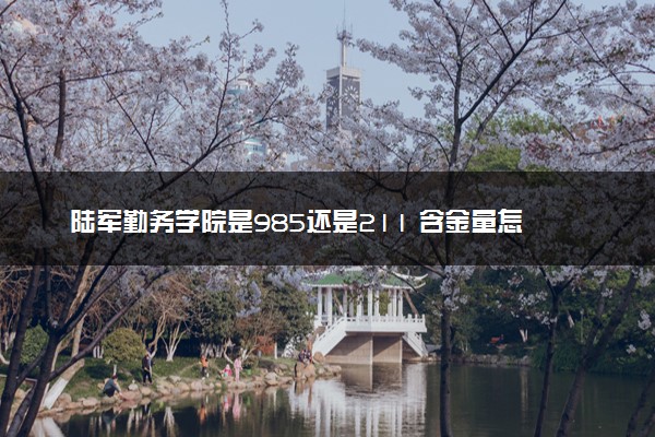 陆军勤务学院是985还是211 含金量怎么样