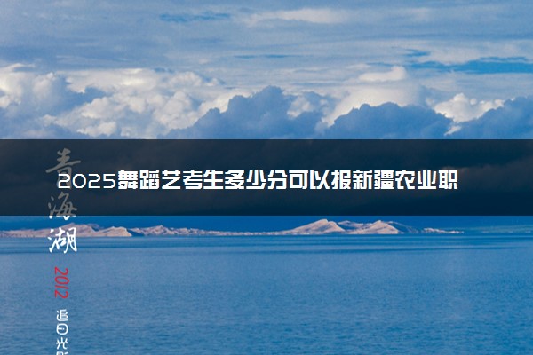 2025舞蹈艺考生多少分可以报新疆农业职业技术大学