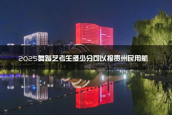 2025舞蹈艺考生多少分可以报贵州民用航空职业学院
