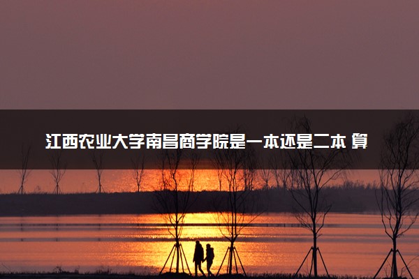 江西农业大学南昌商学院是一本还是二本 算好大学吗