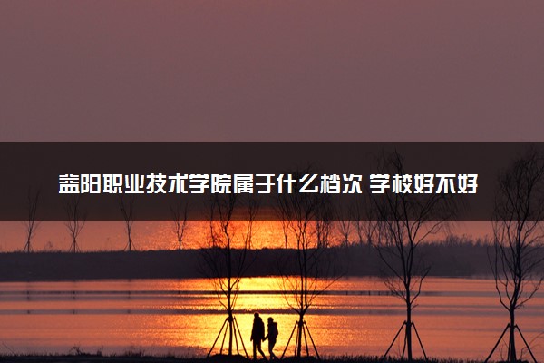 益阳职业技术学院属于什么档次 学校好不好