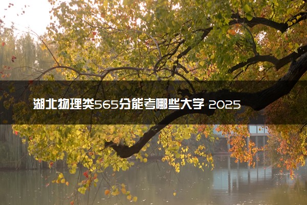 湖北物理类565分能考哪些大学 2025考生稳上的大学名单