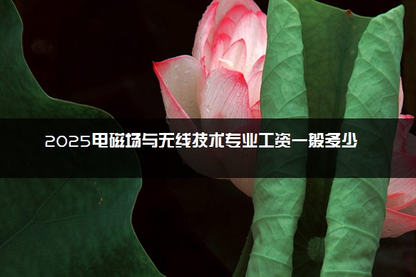 2025电磁场与无线技术专业工资一般多少 好找工作吗