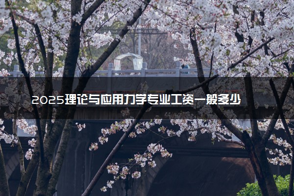 2025理论与应用力学专业工资一般多少 好找工作吗