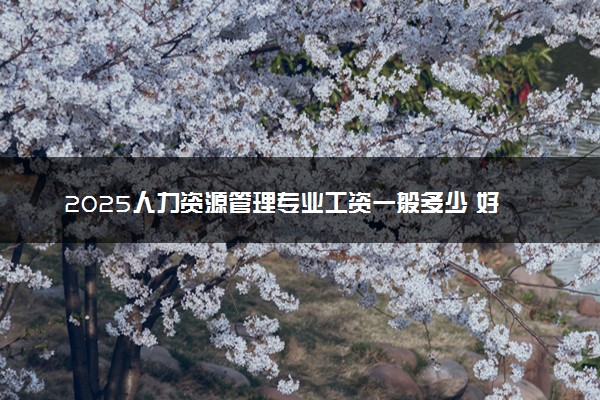 2025人力资源管理专业工资一般多少 好找工作吗