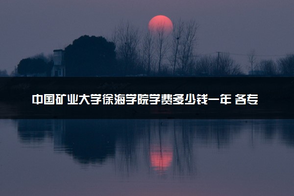 中国矿业大学徐海学院学费多少钱一年 各专业收费标准（2025年参考）