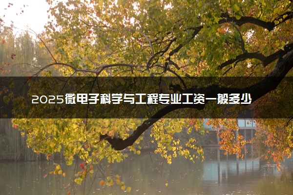 2025微电子科学与工程专业工资一般多少 好找工作吗