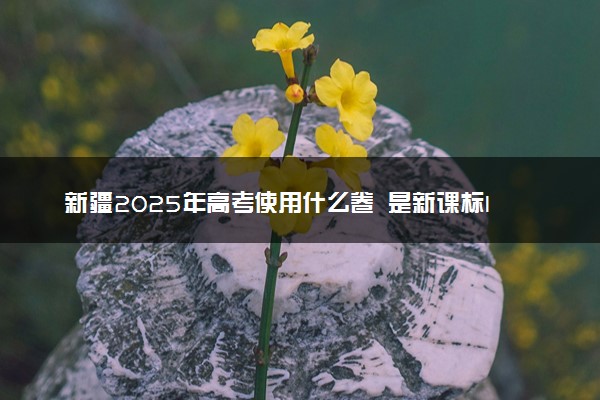 新疆2025年高考使用什么卷 是新课标I卷还是II卷
