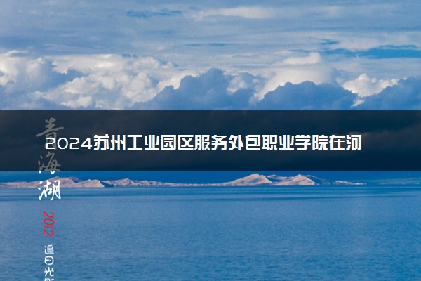 2024苏州工业园区服务外包职业学院在河北录取分数线 各专业分数及位次