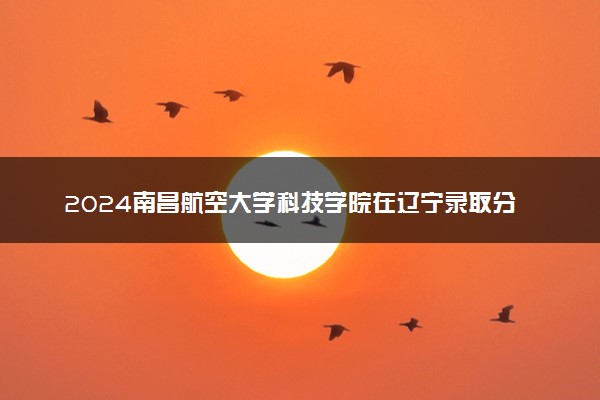 2024南昌航空大学科技学院在辽宁录取分数线 各专业分数及位次