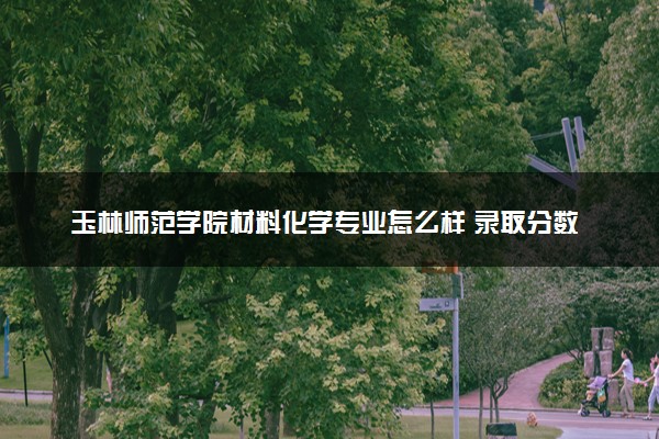 玉林师范学院材料化学专业怎么样 录取分数线多少