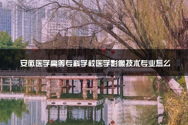安徽医学高等专科学校医学影像技术专业怎么样 录取分数线多少