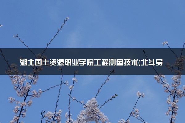 湖北国土资源职业学院工程测量技术（北斗导航与位置服务方向）专业怎么样 录取分数线多少