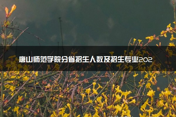 唐山师范学院分省招生人数及招生专业2025年招生计划参考