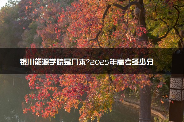 银川能源学院是几本？2025年高考多少分能上及报考建议