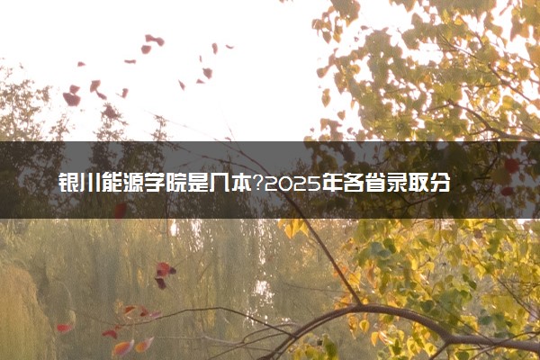 银川能源学院是几本？2025年各省录取分数线预测及报考建议