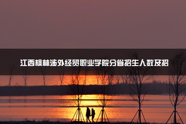 江西枫林涉外经贸职业学院分省招生人数及招生专业2025年招生计划参考