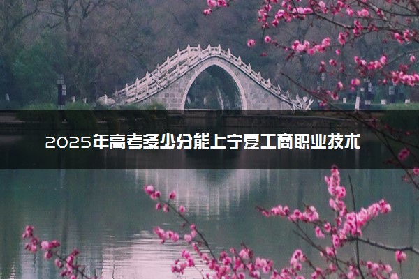 2025年高考多少分能上宁夏工商职业技术学院？预测各省份录取分数线（附2024年数据及报考指南）
