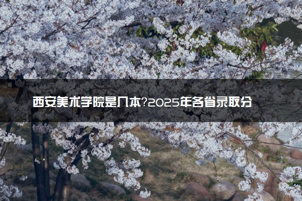 西安美术学院是几本？2025年各省录取分数线预测及报考建议