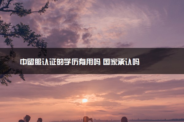 中留服认证的学历有用吗 国家承认吗