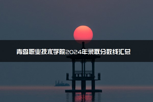 青岛职业技术学院2024年录取分数线汇总 各省最低分与位次排名及2025报考指南