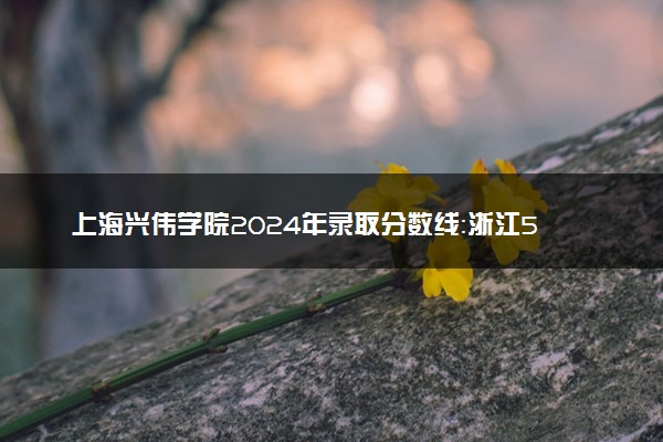 上海兴伟学院2024年录取分数线：浙江521分领跑，黑龙江347分垫底 2025报考建议及事项