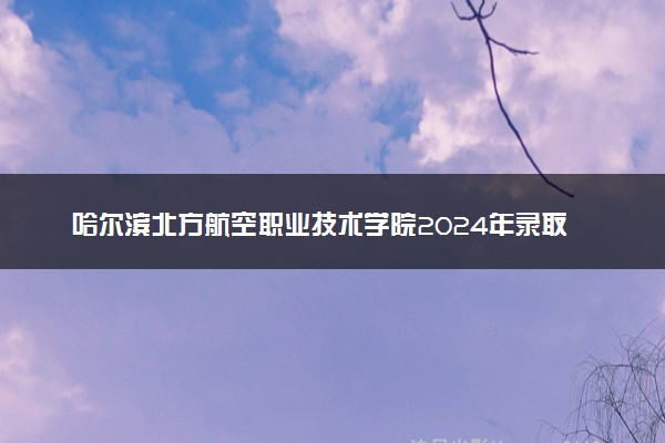 哈尔滨北方航空职业技术学院2024年录取分数线：江苏380分领跑，黑龙江161分垫底 2025报考建议及事项