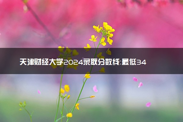 天津财经大学2024录取分数线：最低347分 附2025年报考建议及注意事项
