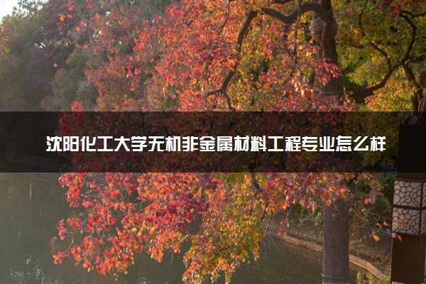 沈阳化工大学无机非金属材料工程专业怎么样 录取分数线多少