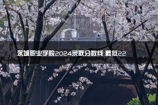 永城职业学院2024录取分数线：最低226分 附2025年报考建议及注意事项