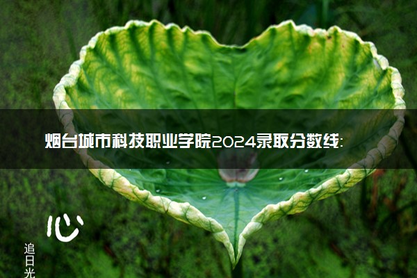 烟台城市科技职业学院2024录取分数线：最低193分 附2025年报考建议及注意事项